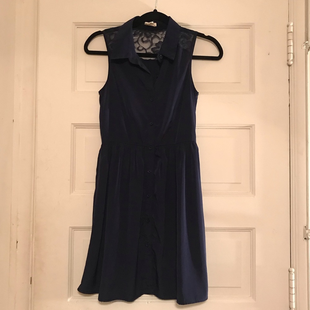One Clothing Navy Dress